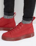 Dr Martens Baynes Perforated Chukka Sneakers - Red