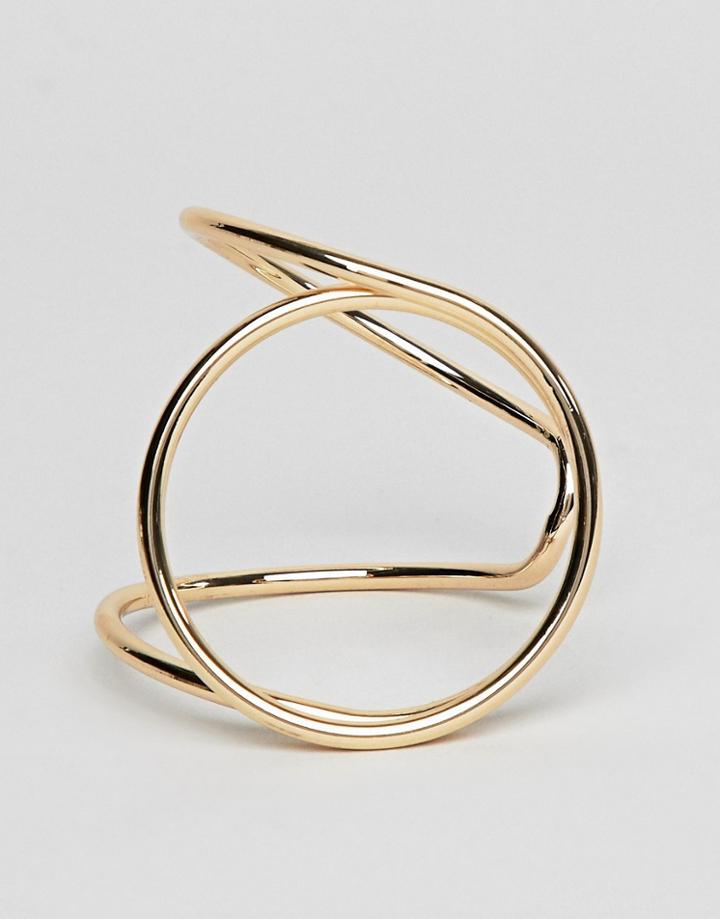 Nylon Chunky Bracelet - Gold