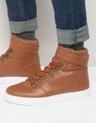 Rock & Religion High Top Sneakers - Tan