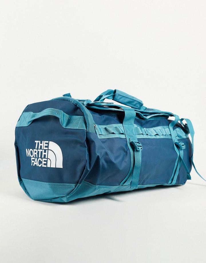 The North Face Base Camp Medium 71l Duffel Bag In Blue-blues