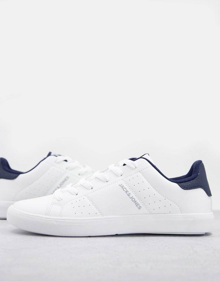 Jack & Jones Sneakers In White And Navy
