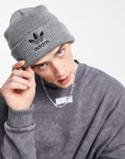 Adidas Originals Pom 3.0 Beanie In Gray Tones