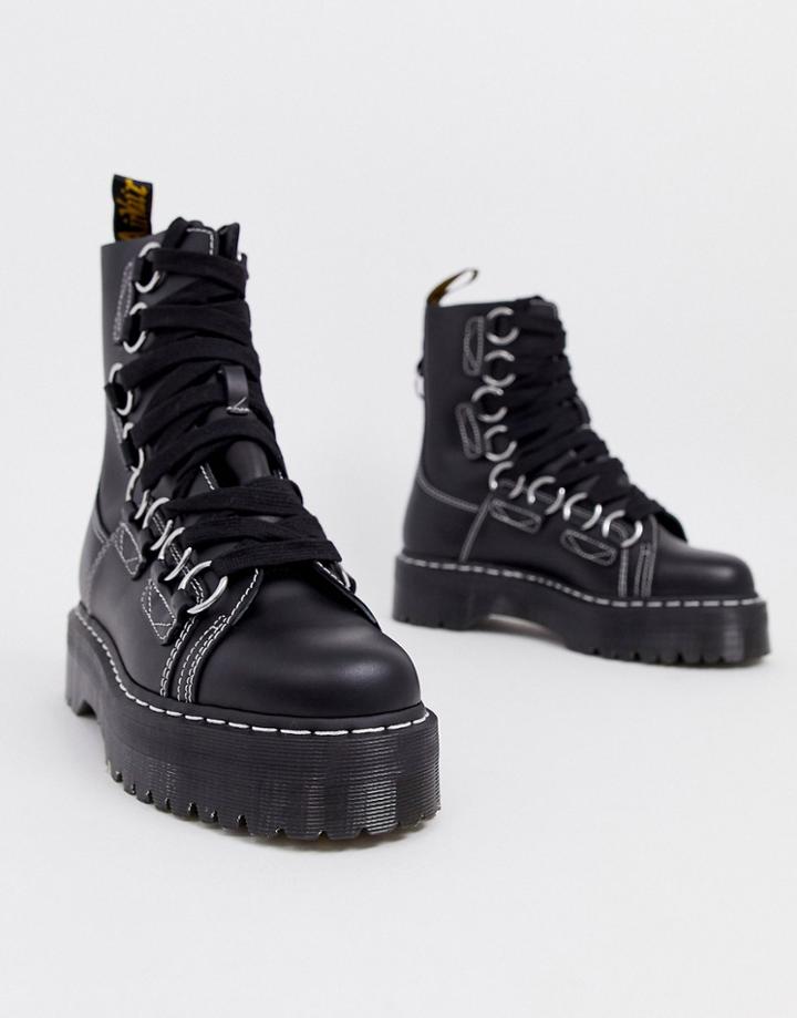 Dr Martens Jadon Xl Boots In Black