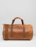 Timberland Leather Duffle Bag Brown - Brown