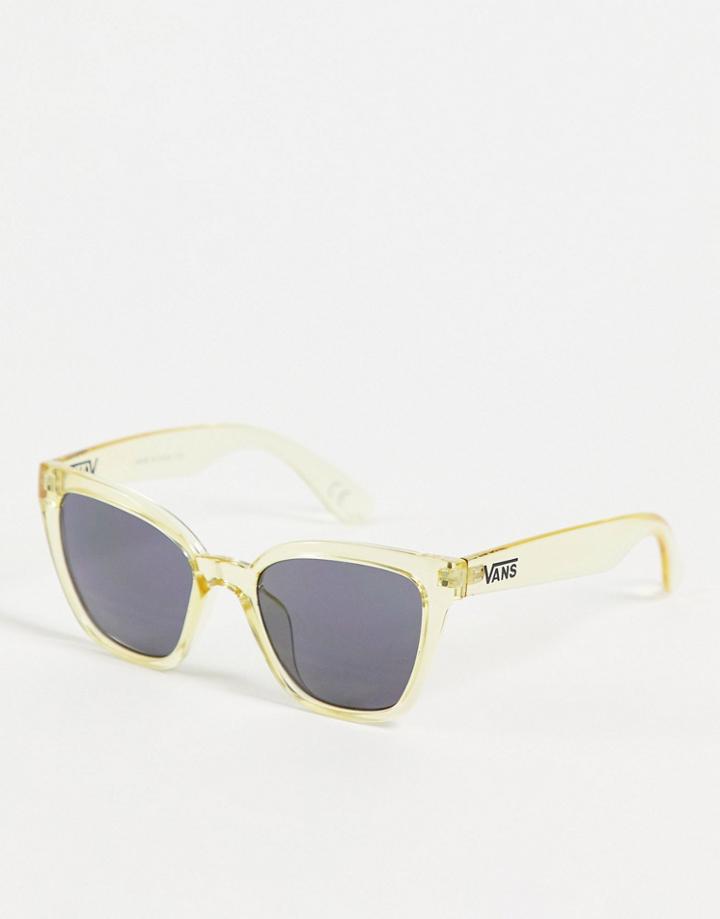 Vans Hip Cat Sunglasses In Yellow