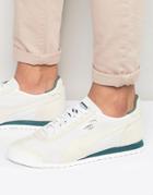 Puma Roma Og Leather Sneakers In White 36132005 - White
