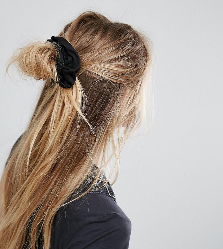 Asos Pack Of 2 Jersey Hair Scrunchies - Multi