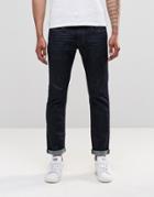 Esprit Slim Fit Jeans In Raw Denim - Rinse Stretch Wash