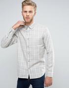 Selected Homme Slim Cotton Shirt - Stone