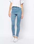 Waven Anika High Waist Skinny Jeans - True Blue