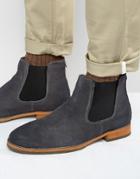 Call It Spring Draun Suede Chelsea Boots - Gray