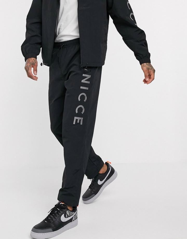Nicce Track Pants In Black