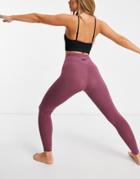 Asos 4505 Icon Legging In Cotton Touch-red