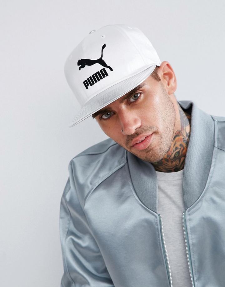 Puma Ringside Cap In White - White