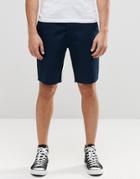 New Look Shorts In Navy - Navy