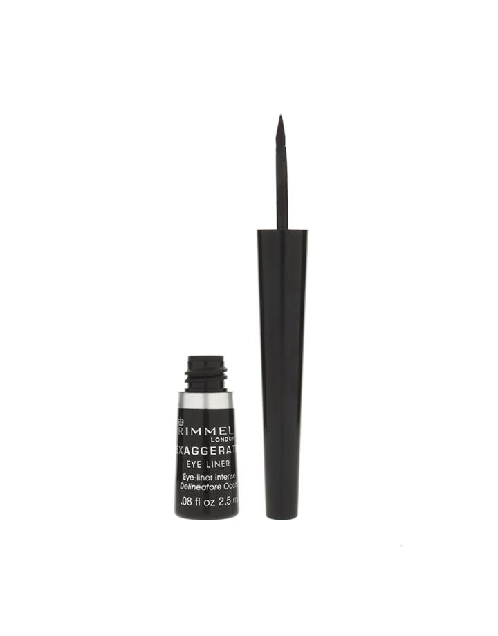 Rimmel London Exaggerate Liquid Eyeliner - Black