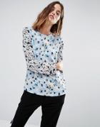 Warehouse Mixed Floral Print Blouse - Multi