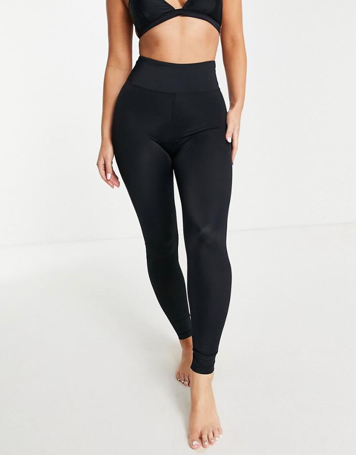 Asos 4505 Swim Leggings-black