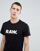 G-star Holorn Raw Logo T-shirt - Black