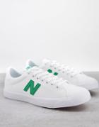 New Balance 210 Sneakers In White/green