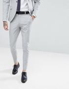 Selected Homme Super Skinny Suit Pants - Gray