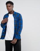 Minimum Tramanto Checked Shirt - Navy