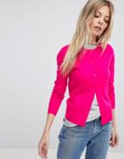 Oasis Button Up Cardigan - Pink