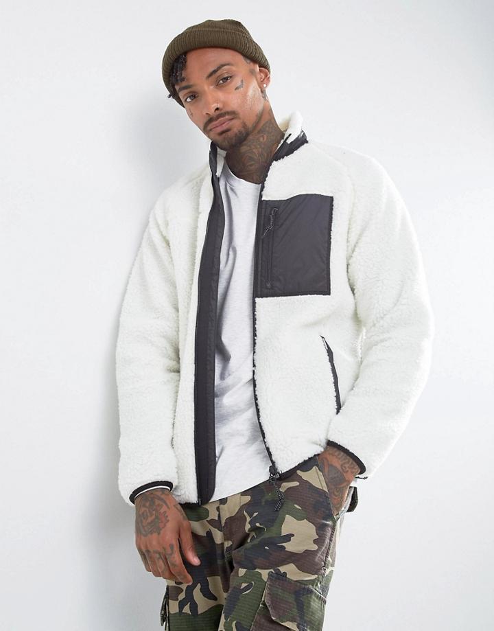 Carhartt Wip Scout Pile Liner Jacket - White