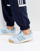 Adidas Originals Samoa Vintage Sneakers In Blue By3160 - Blue