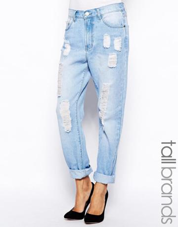 Glamorous Tall Ripped Boyfriend Jean