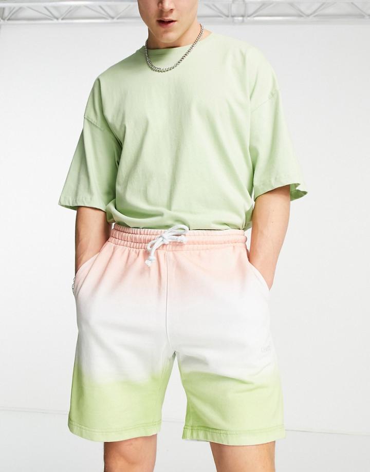 Levi's Sweat Shorts With Small Logo In Tie Dye-multi