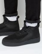 Criminal Damage Player Mid Top Sneakers - Black