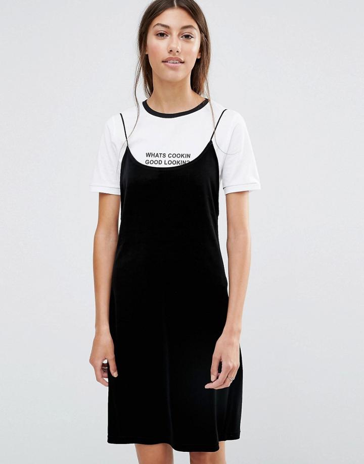 Vero Moda Monique A-line Cami Dress - Black