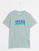 Jack & Jones Gradient Print T-shirt-green