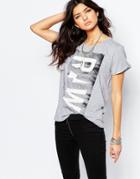 G-star Logo T-shirt - Gray