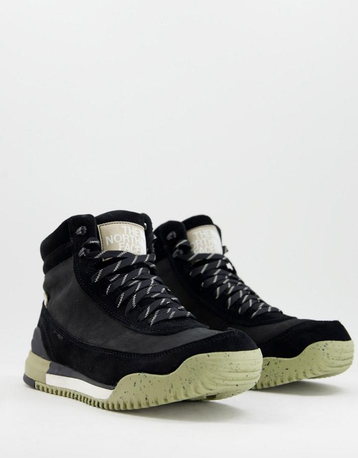 The North Face Back To Berkley Iii Leather Boots In Black