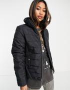 Vero Moda Short Padded Jacket In Black