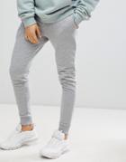 Asos Design Skinny Joggers In Gray - Gray