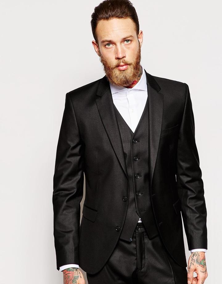 Selected Homme Suit Jacket In Slim Fit - Black