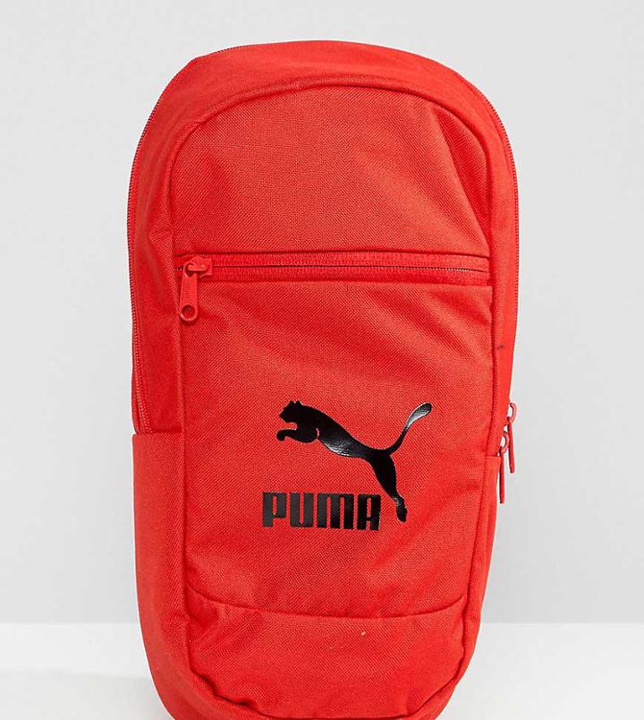 Puma Exclusive Cross Body Bag In Red - Red