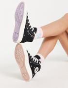 Converse Chuck Taylor All Star Hi Things To Grow Embroidered Canvas Sneakers In Black