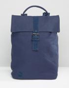 Mi-pac Canvas Backpack In Navy - Navy
