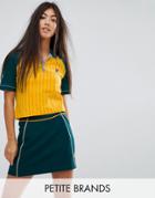 Fila Petite Color Block T-shirt With Stripe And Logo Detail - Multi