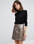 Vero Moda Roll Neck Sweater - Black