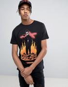 The Weeknd Starboy Fire T-shirt - Black