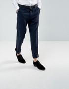 Harry Brown Donegal Nep Suit Pant - Navy
