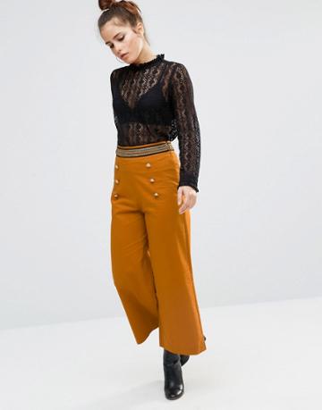 Sister Jane Sun Salute Trousers - Yellow