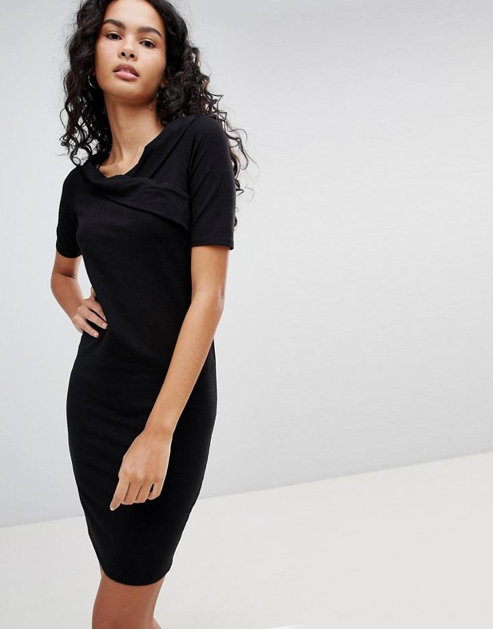 Only Roma Manja Wrap Dress - Black