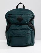 New Look Backpack In Dark Green - Green