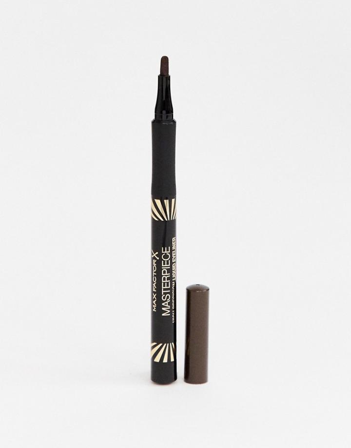 Max Factor Masterpiece High Precision Liquid Eye Liner - Brown
